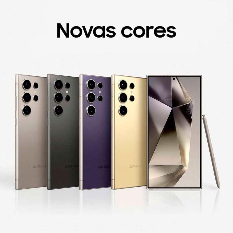 Smartphone Samsung Galaxy S24 Ultra 512GB 5G 6,8 12GB RAM Câmera